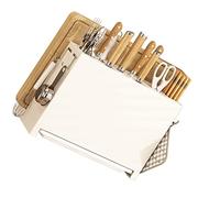 Porta Coltelli da Cucina Bacchette da Cucina Integrate Tagliere Portaoggetti Organizzatore Coltelli da Frutta Bianchi, Coltelli da Cucina, Forbici
