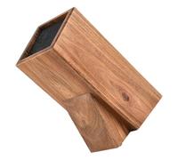 Porta Coltelli in Legno di Acacia Anima PP, Supporto | Organizer per Coltelli da Cucina, Slot Liberi e Telaio Ispessito, per Casa e Appartamento