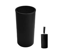 Porta coltelli universale, nuovo portacoltelli universale migliorato senza coltelli, supporto di archiviazione blocco coltelli per proteggere lo spazio della lama, per coltello da cucina. (nero)