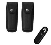 Porta Coltello Da Cintura,Borsa Per Coltelli Pieghevole,Fodero Coltello in Tessuto Oxford,Fodero per Coltelli Tascabili,Guaina da Caccia Custodia,2 Pcs Custodia per Coltellino per Caccia All'Aperto