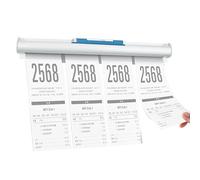 Porta Comande Ristorante, Barra Porta Comande, Portacomande per Ristorante Barra per Comande Cucina, Barra Ordinazioni in Alluminio per Cucina Ticket Bar Ufficio Ordine, 30cm
