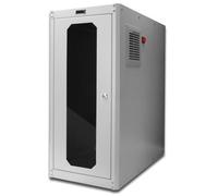 Porta computer con porta in vetro. incl. gruppo ventola e ruote NEW