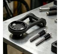 Porta computer da bici in lega di alluminio leggero | Supporto per computer da bici per avventura, viaggi, campeggio, equitazione, pendolarismo, touring
