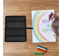 Porta con scomparti multipli, custodia per pennarelli con cerniera, custodia