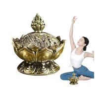 Porta coni di incenso, bruciatore di bacchette di incenso, statua base di aromaterapia decorazione estetica per giardino yoga meditazione bagno casa