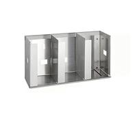 Porta Coperchi in Acciaio Inox Regolabile Porta Coperchi con Scomparto per Bar