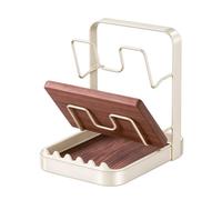 Porta Coperchi Pentole Supporto Contenitore a Doppio Livello per Coperture | Portacoperchi Pentole Per Cucina Ristorante Appartamento Sala da Pranzo