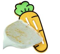 Porta coperchio | Tappeto resistente al calore a forma di carota - Tappetino di asciugatura per stoviglie - per piano di lavoro cucina coperchio casseruola spatola tagliere portaoggetti sapone