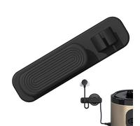 Porta cordone, supporto per cavo per comodino - Clip di filo adesivo per cordini,Guardiano di barilotto a filo di silicone, imballaggio del cavo per il bancone del comodino della cucina alla