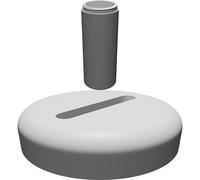 Porta Cotton Fioc da Viaggio per Kit Toilette - Contenitore Stampa 3D