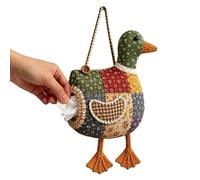 Porta Craft Set | Organizer Retrò Riutilizzabile,Porta Quiltato a Forma di Gallina - per Bagno Comodino Camera da Casa Donne Madri Casalinghe