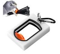 Porta cravatte con cerniera, strumento organizer luminoso, stringicavo per elettricisti, computer, casa, scrivania, ufficio, cucina, interni ed esterni, organizer riutilizzabile per cavi, cavi