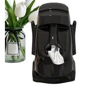 Porta creativo per il viso, con statua 'isola di Pasqua, contenitore per tovaglioli, decorazione per la casa, organizer per tovaglioli, occhiali da sole, cuffie, cucina, tavolo, mensola