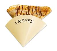 Porta Crepes 1/4 Carta Politenata a Sacchetto 250 pz - Imballaggi Alimentari