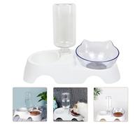 Porta Crocchette Gatto Ciotola Per Cibo Gatti Distributore Acqua Cani