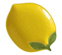 Porta cucchiaio di cucina per cucinare per piano cottura a forma di cucchiaio in ceramica a forma di limone giallo a forma di cucchiaio per cucina a forma di cucchiaio mestolo spatola o tong