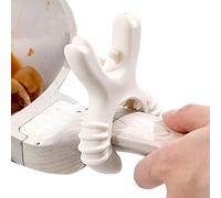 Porta cucchiaio di granchio per pentola | Supporto per cucchiaio di granchio | Porta cucchiaio di granchio | Porta cucchiaio di granchio in silicone Utensil REST POT CLIP per cucina