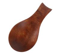 Porta Cucchiaio in Legno Stile Rustico per Cucina e Stovetop | Compatto, per Mestoli e Cucchiai da Portata, Salva Spazio Sul Piano, Tono Khaki