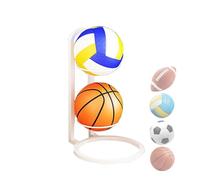 Porta Da Basket - Memoria Per Il Display, Supporto Per Il Display A Sfera, Portapacchi A Sfera Sportiva Trasparente | Raccoppiatore Organizzatore Baal Multiyer, RACCK ORGANIZZATORE BAL Per Camera Da L