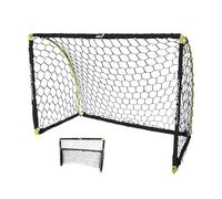 Porta da Calcio 180x91x122 cm in Plastica Black Striker Nera