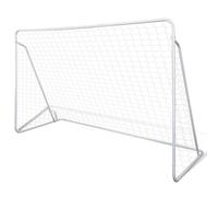 Porta da Calcio in Acciaio 2 pz 240x90x150 cm
