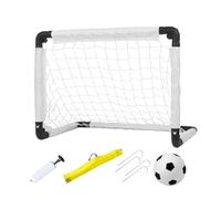 Porta da calcio per bambini, porta da calcio all'aperto per cortile, piccola rete da calcio con borsa portaoggetti, attrezzatura da allenamento per palestra, parco giochi, giochi di allenamento, campo