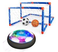 Porta da Calcio per Bambini, Regalo Bambini 3 4 5 6 7 8 9 10 Anni Pallone Calcio Fluttuante Palla per Casa Ricaricabile Giochi Compleanno Natale Bimbi Gioco Interattivi Giocattoli Ball