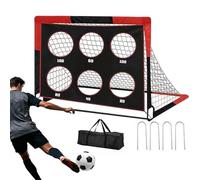 Porta da calcio per pratica: bersaglio portatile dal design pop, rete da tiro pieghevole, per migliorare la precisione 'allenamento giovanile, struttura di gioco di configurazione