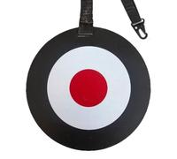 Porta da calcio per pratica di calcio | Allenatore pieghevole con cinghia regolabile per sport come baseball e hockey, per campo e cortile posteriore