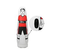 PORTA DA CALCIO SOFTEE 9045 Giocatore Barriera Gonfiabile Rosso