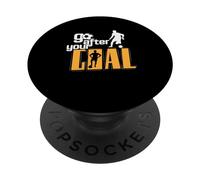 Porta da calcio "Vai dopo il tuo obiettivo" PopSockets PopGrip Adesivo