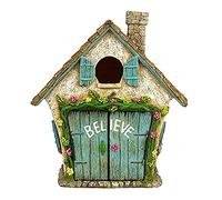 Porta da fiaba in legno per albero e parete, decorazione fatta a mano, per giardino e cameretta dei bambini, resistente alle intemperie, effetto legno, decorazione fantasiosa per la casa e gli esterni