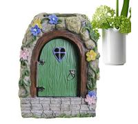 Porta da giardino fatata | Porta da giardino fatata all'aperto - Decorazione porta fiaba, per la casa mistica illuminata per bambini