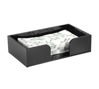 Porta degli asciugamani ospiti, porta asciugamano a mano acrilico rettangolare, vassoio decorativo per bagno, tavolo da bagno, vasca da toilette, tavolino da cucina supporti tovaglioli