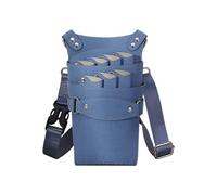 Porta degli utensili della cintura in vita da barbiere di grande capacità Casina per autore per parrucchiere per parrucchiere per parrucchiere per camicetta per cabina di grande capacità blu