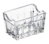 Porta dei pacchetti di zucchero - organizzatore della bustina di tè | Acrilico Clear Sugar Caddy per Coffee Bar | Organizzatore di pacchetti di caffè da tè, contenitori di stoccaggio trasparente per c
