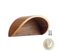 Porta Del Cappello Da Cowboy - Portabicchieri Per Berretto Da Baseball In Legno A Parete | Cappello Per Il Muro | Pianto Di Organizzatore Di Cappelli Occidentali, Organizzatore Del Gancio Montato A Pa