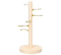 Porta del cono del gelato 6 fori in metallo supporto gelato con supporto per il