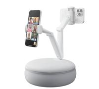 Porta del cuscino per cellulare Saiji Mini supporto per iPhone per il cuscino per telefono regolabile aggiornato e altezza per guardare video su lett