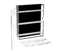 Porta del Display Moneta - Rack Trasparente di Monete Rotonde acriliche | scaffali Rimovibili Coiin | Cancella Collezione di Badge per Pin per Le medaglie di Display per Il Desktop o i collettor