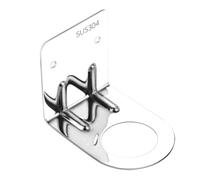 Porta del distributore di bottiglie di sapone - bottiglie di distributore di shampoo scaffale pendente | Barattolo sospeso per pompa a parete | Loop di diametro variabile per l'archiviazione della doc