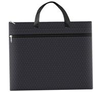 Porta del documento, borsa per documenti A3, panno Oxford impermeabile con pellicola per valigetta organizzatore per il trasporto di file di carta ..