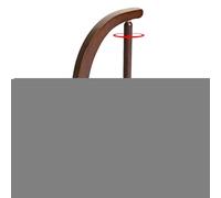 Porta del filo di legno, supporto per filo in legno e filatore di filato | Mandrini del filo anti-slip, portatili a maglieria rotabili, distributore di spinner all'uncinetto per l'uncinetto e lavoro a