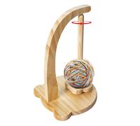 Porta del filo rotante, supporto per il filo in legno e filatore di filato - mandrini del filo antiscivolo, supporti per il filo a maglia rotabile, distributore di spinner all'uncinetto per uncinetto