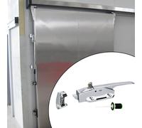 Porta del frigo industriale Push Lock Metal per un grande gruppo semplice in