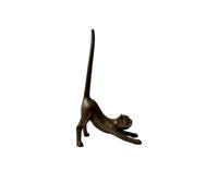 Porta del gatto da yoga - supporto per rotoli da cucina, porta di carta verticale | 'asciugamano per animali decorativi per cucina, soggiorno tavolo da pranzo da pranzo da picnic per