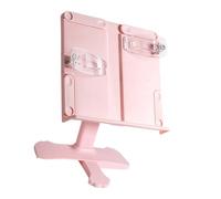 Porta Del Libro Antistrip Che Risparmia Spazio Con Inclinazione Regolabile E Progettazione Compatta Per Lo Studio Organizzatore Della Tabella Studio.