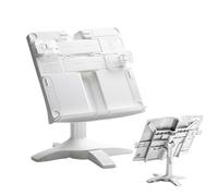 Porta del mantenimento del libro - Organizzatore desktop regolabile, supporto per libri pieghevole | Supporto a rotazione leggera, scaffale per compresse portatili per lo studio Pianificazione della s