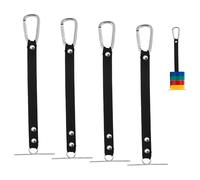 Porta del nastro per la cintura degli utensili, supporto per nastro elettrico da 4 pezzi, 2, 4 cinghiali di appaltatore elettrico nero di perizoma largo per elettricista, costruzione, carpentiere, fra