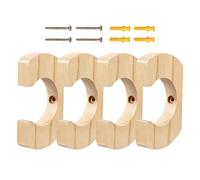 Porta del paddle kayak - ramponamento a pale kayak tavola sospesa | Appuntamento a pale in legno | Supporto per remi al custode remi appesi per decorazioni a parete | Montaggio muro del portiere di gr